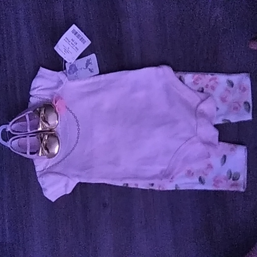 9-12 month old girl 3 pice set